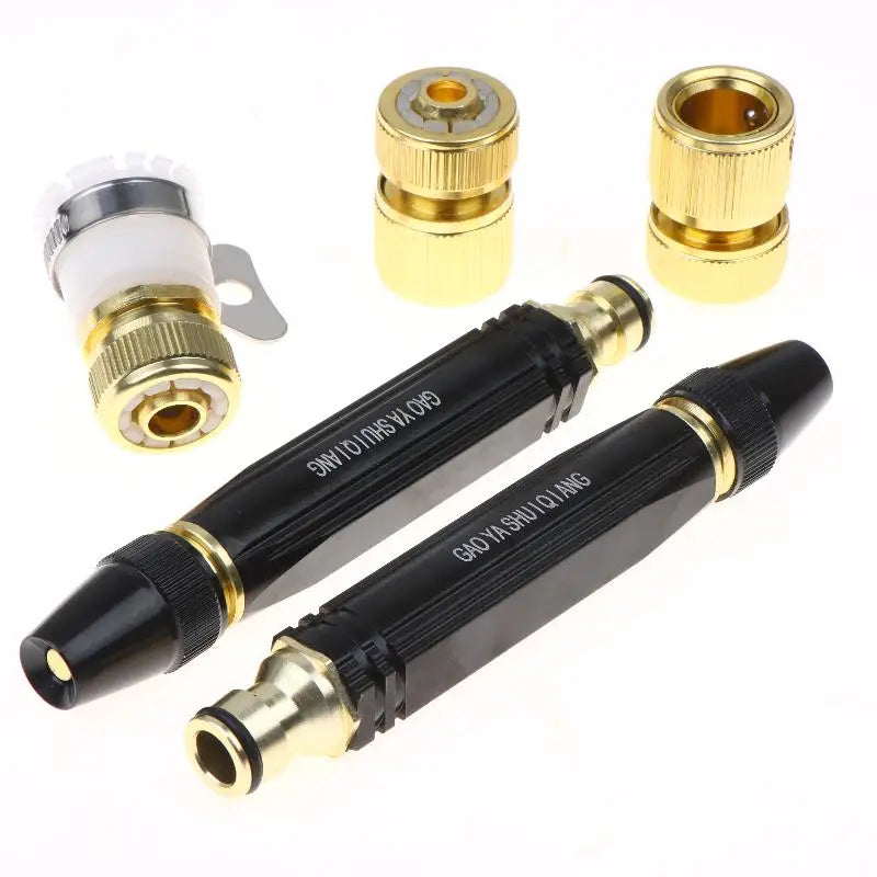 High Pressure Garden Hose Jet Spray Nozzle | Metal Power Washer