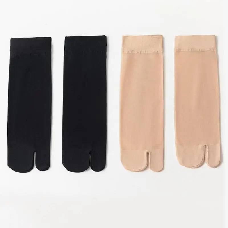 Women's Sheer Tabi Toe Socks | Ultra-Thin Split-Toe for Sandals