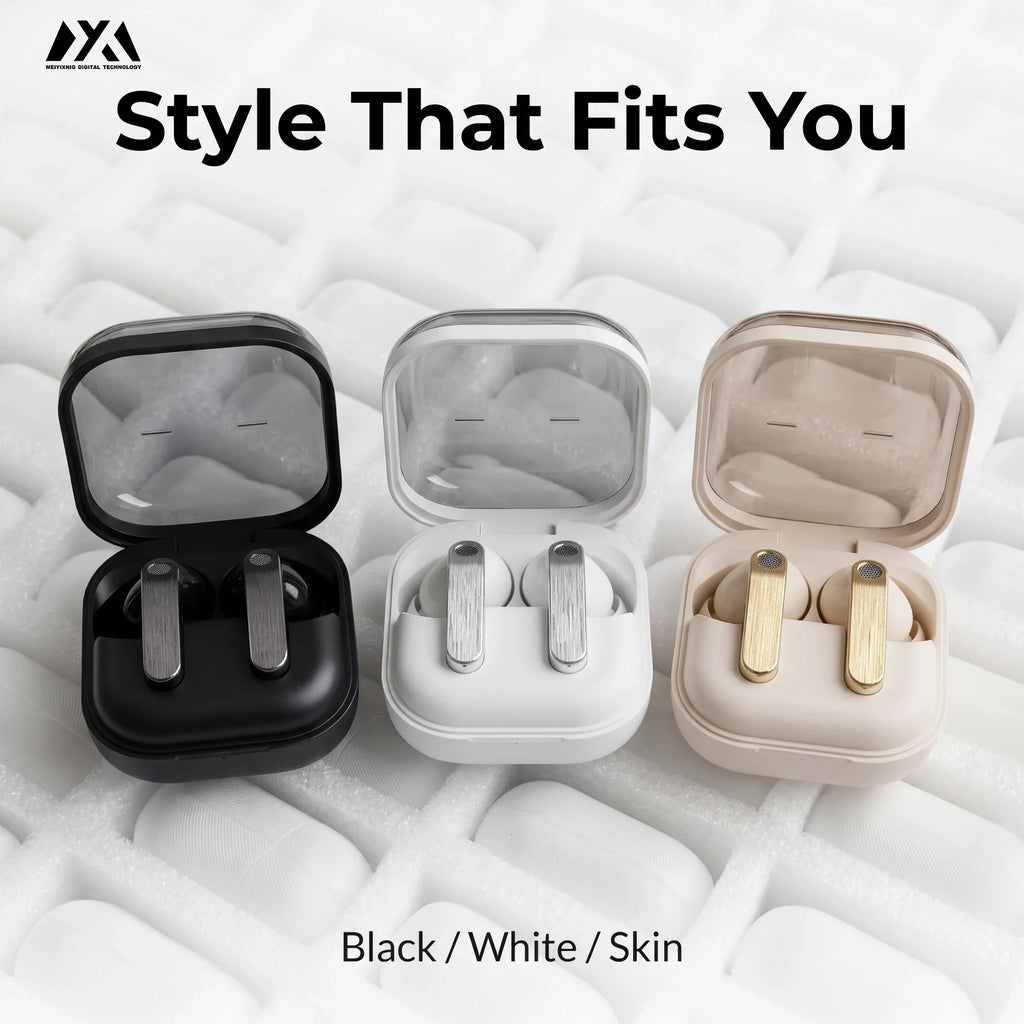 N80 Bluetooth 5.3 TWS Earbuds with Active Noise Cancellation