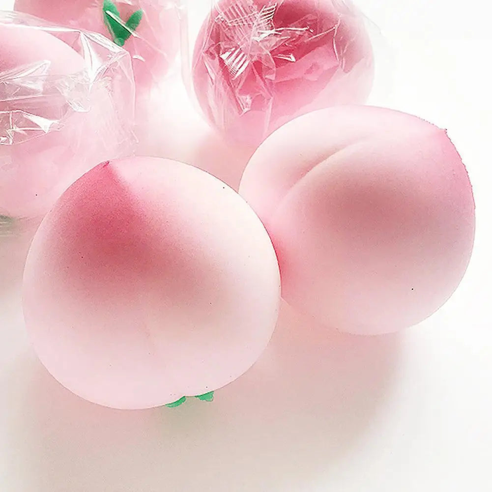 Creative Anti Stress Peach Children's Ball Pinching Toy Fidget