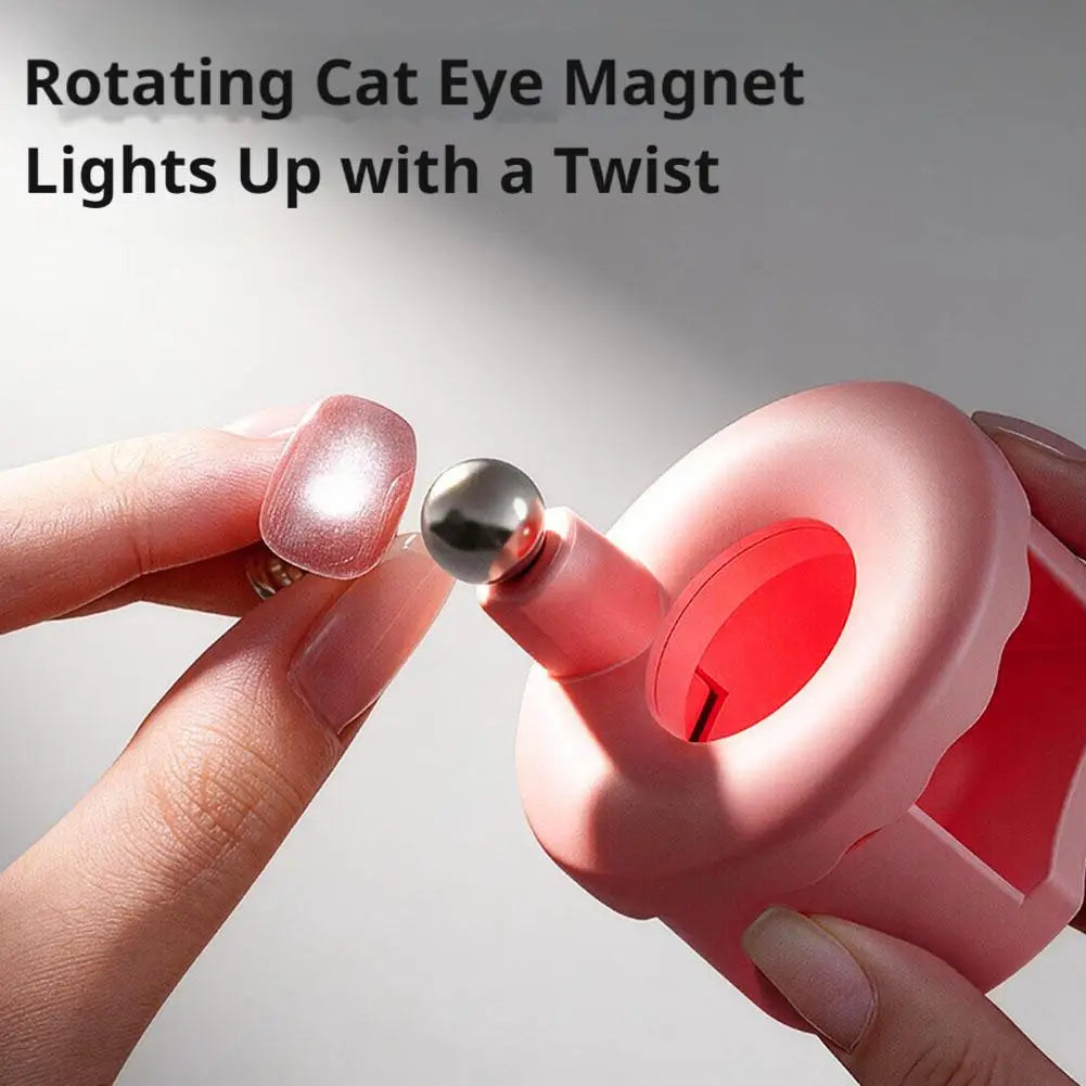 Rotating Cat Eye Nail Magnet Multi-faceted Precision Magnetic Tool