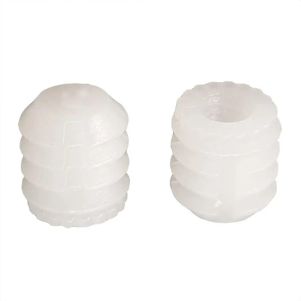 Portable White 0 34 x0 39 Plastic Dowels Practical Hinge Dowel