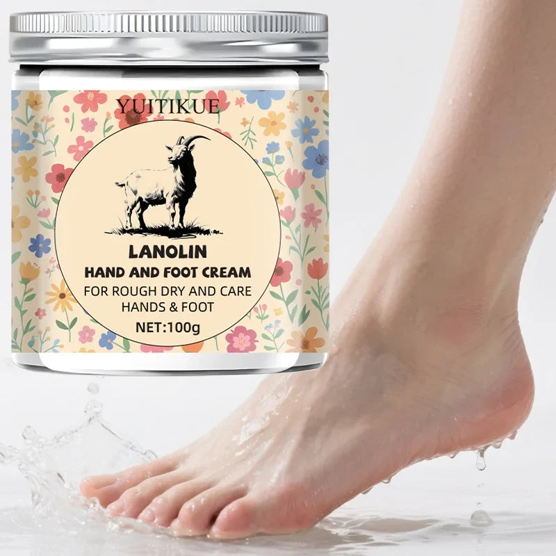YUITIKUE Lanolin Hand & Foot Cream 100g – Deep Moisture