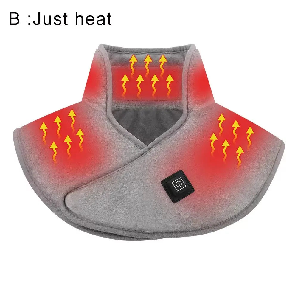 Electric Heating Neck & Shoulder Wrap | 3-Level Thermal Massager