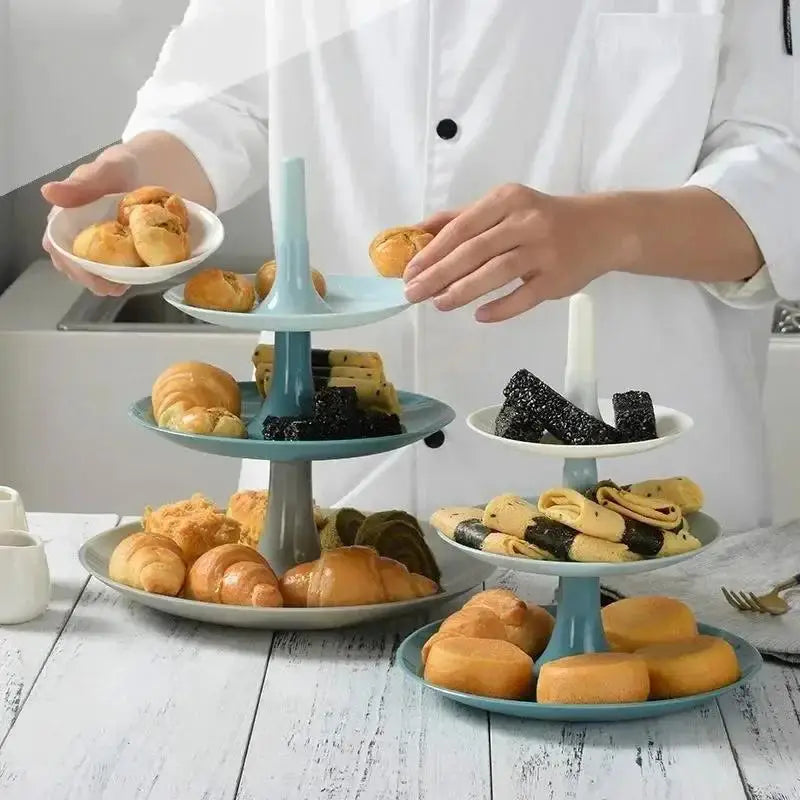 3-Tier Dessert Cake Stand | Fruit & Snack Serving Tray