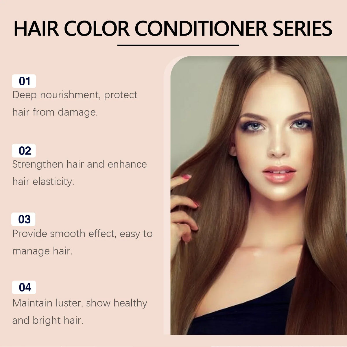 Hoegoa Anti-Frizz Color Brightening Hair Conditioner 100ml