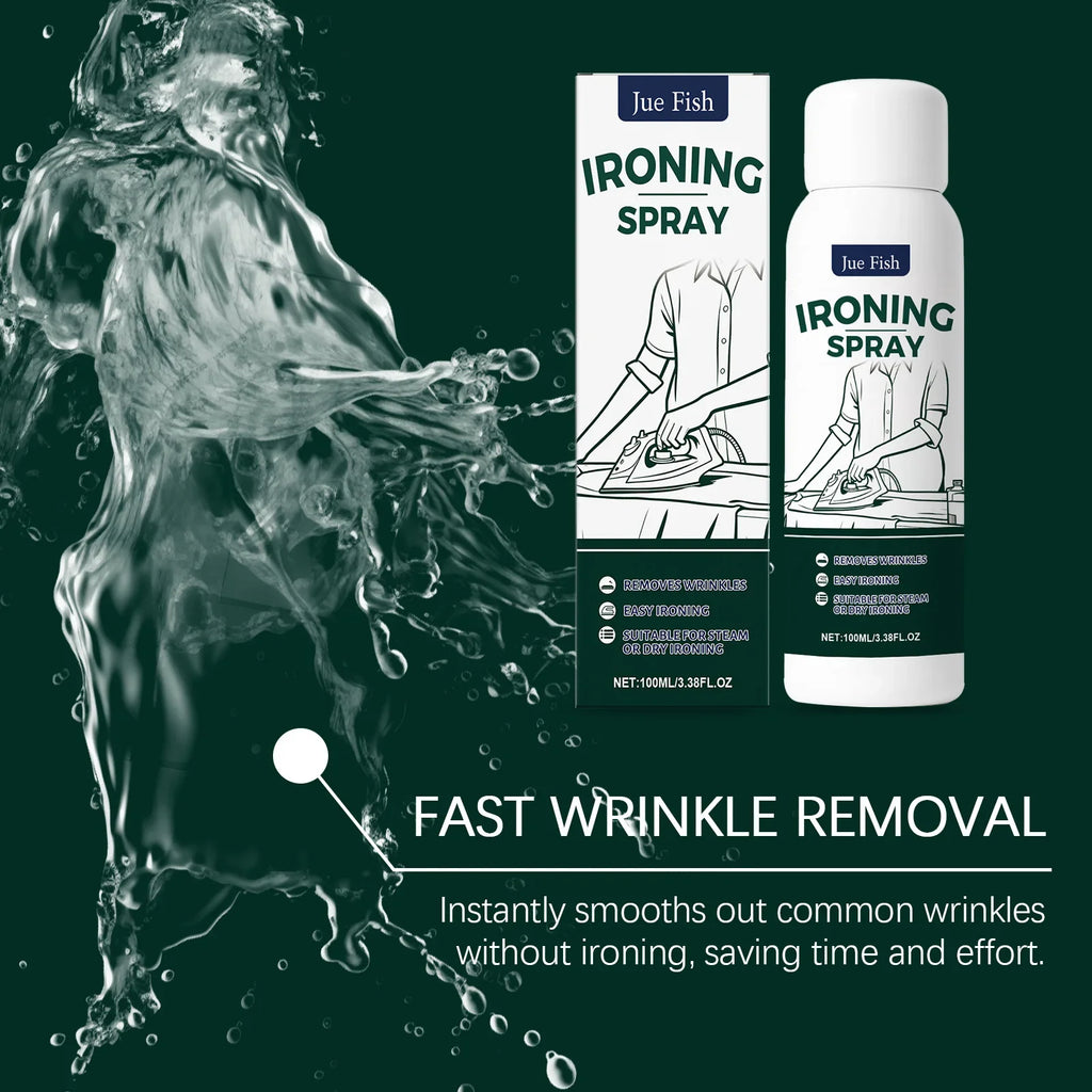 Wrinkle Release Spray 100ml – Instant Smooth Garment Care