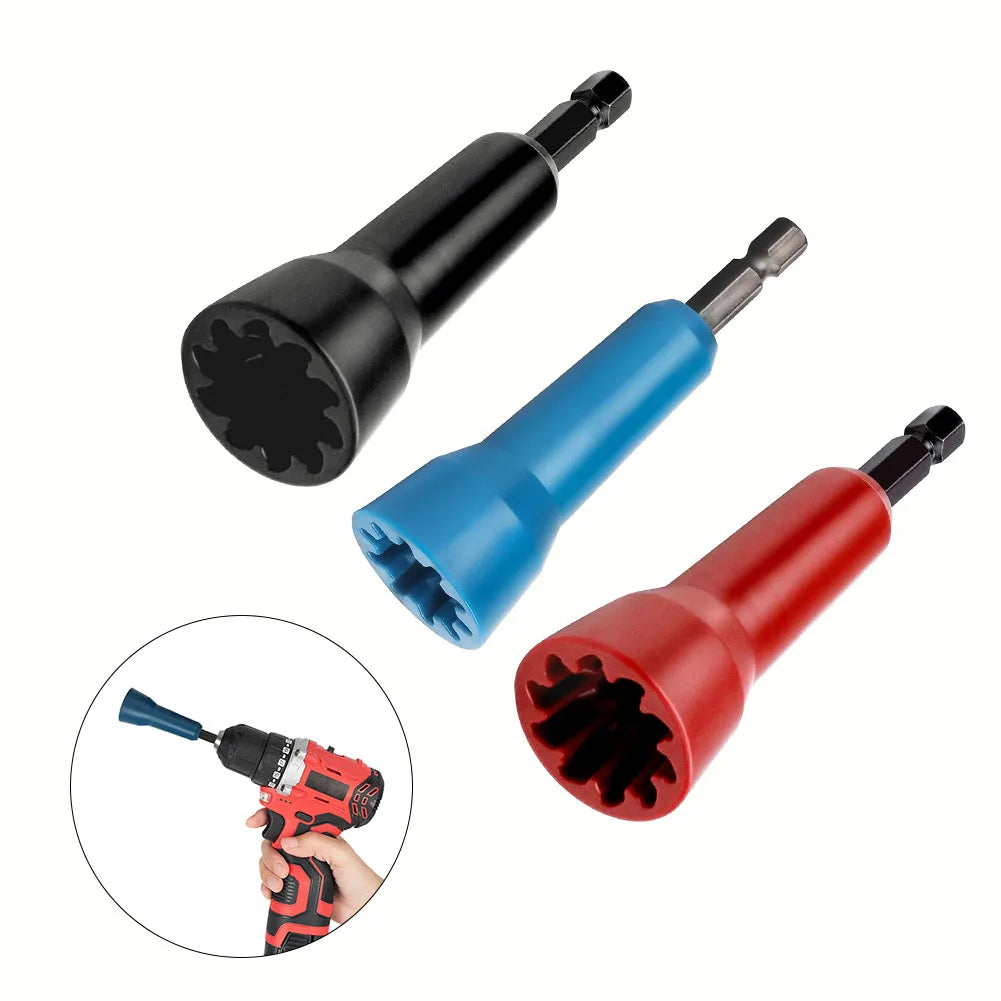 Automatic Wire Stripper Electric Twisted Tool Hex Handle Power Drill