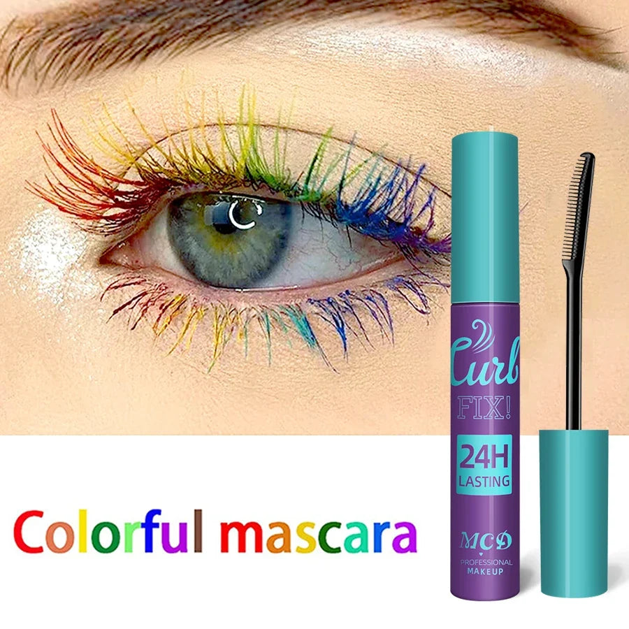 MCD Colorful Waterproof Mascara – Curling & Lengthening Lashes