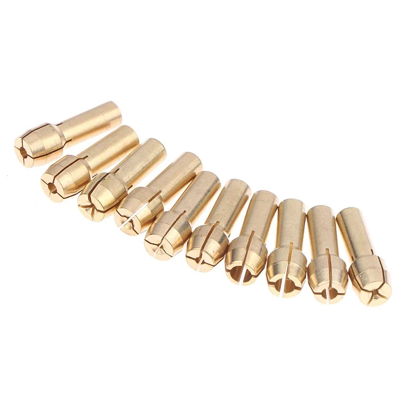 M8 M7 Nuts Drill Chucks Adapter Mini Chuck Micro Collet Brass Power