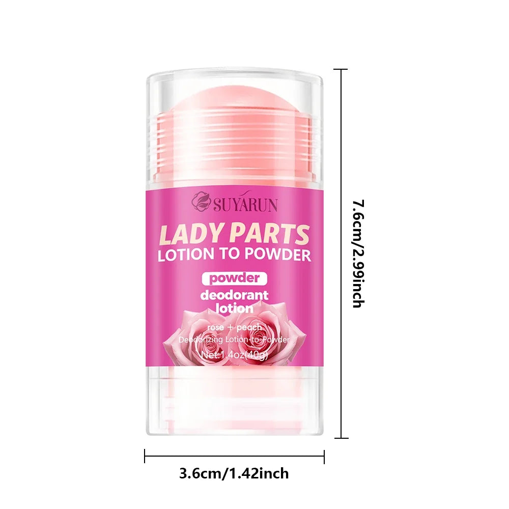 SUYARUN Rose Deodorant Cream for Women – Anti-Sweat & Moisturizing