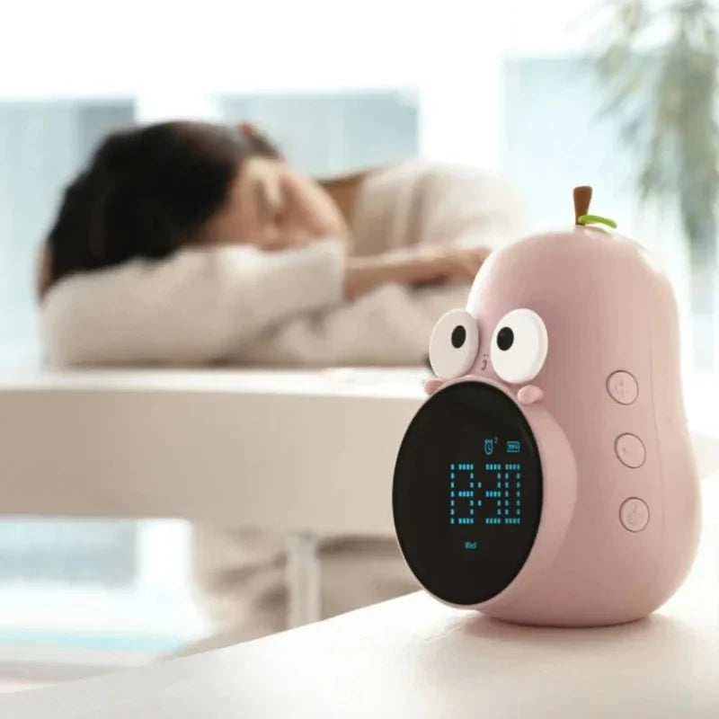 Cute Digital Alarm Clock for Kids – LED Bedside Table Clock