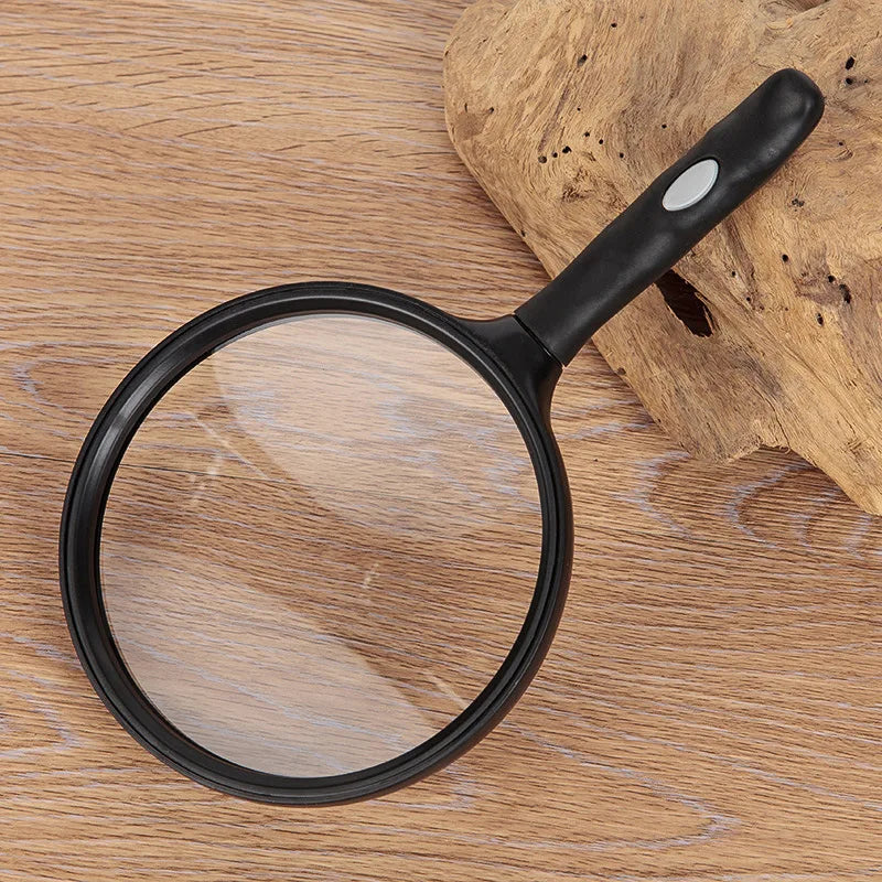 130mm 3X Handheld Magnifying Glass Loupe for Coins & Stamps
