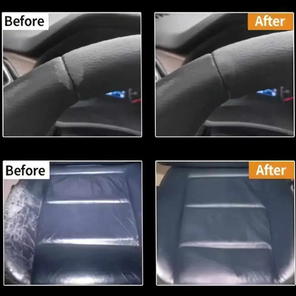 Car Interior Repair Paste | Black Plastic & PU Leather Restorer