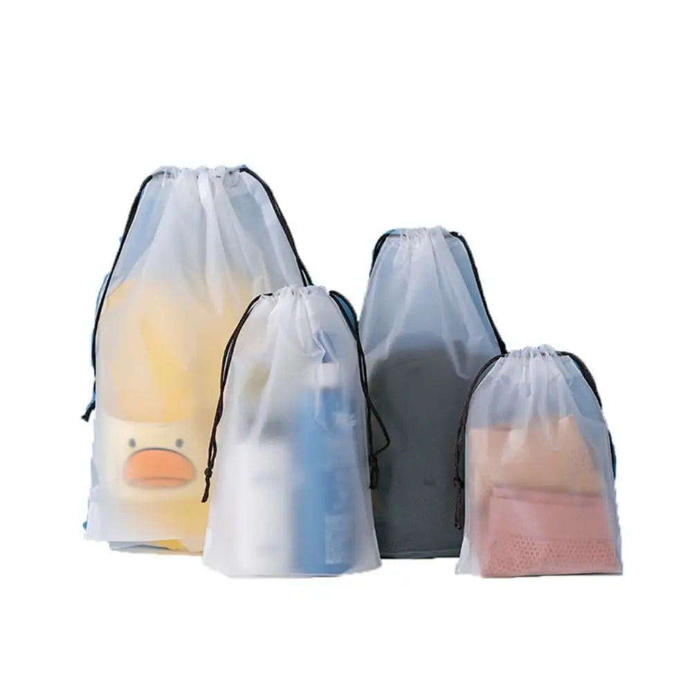 10-Pack Frosted EVA Shoe Storage Bags – Dustproof & Waterproof