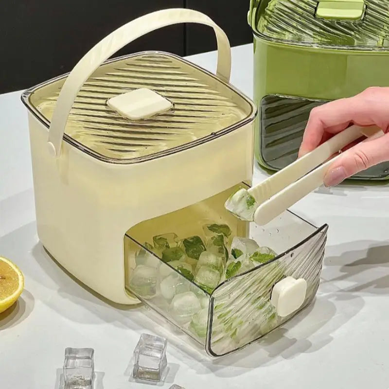 48-Grid Double Layer Ice Cube Tray | Easy-Release Ice Mold