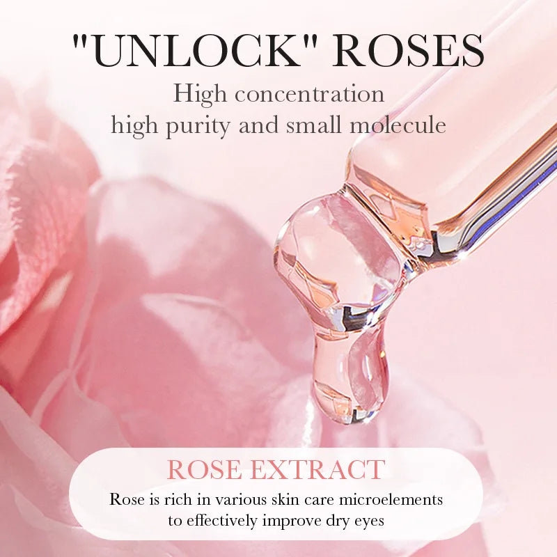 BIOAQUA Rose Hyaluronic Acid Eye Masks – 60 Patches Dark Circles