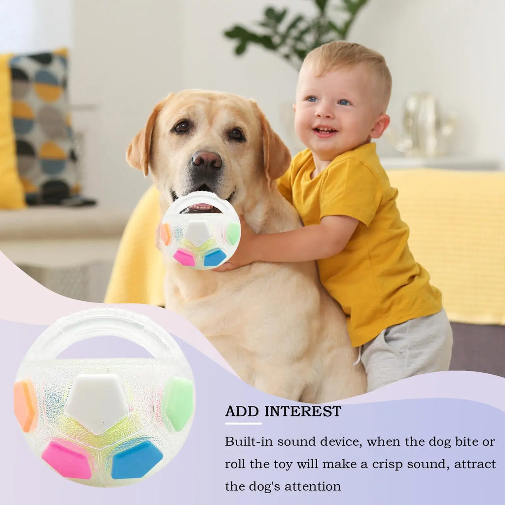 Football Tennis Ball Shaped Pet Dog Toys Durable Teething Relief