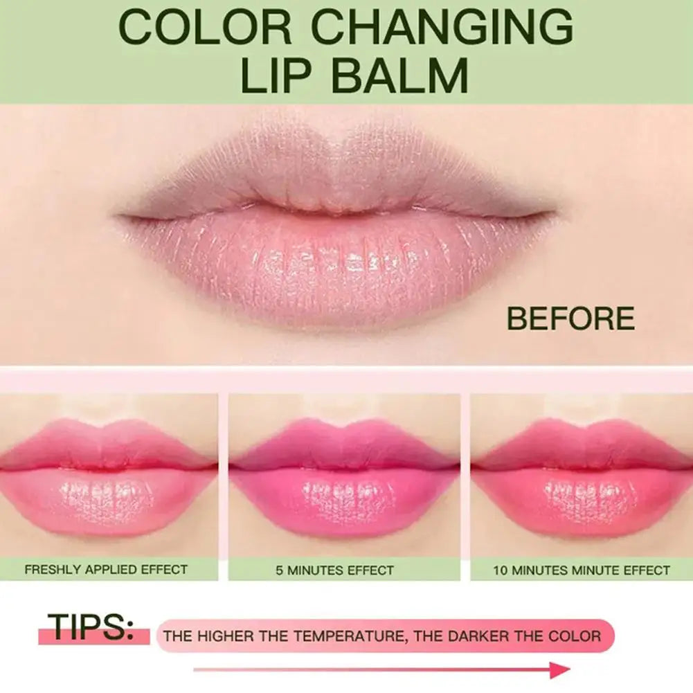 Aloe Vera Color-Changing Lipstick – Moisturizing Lip Balm 2pk