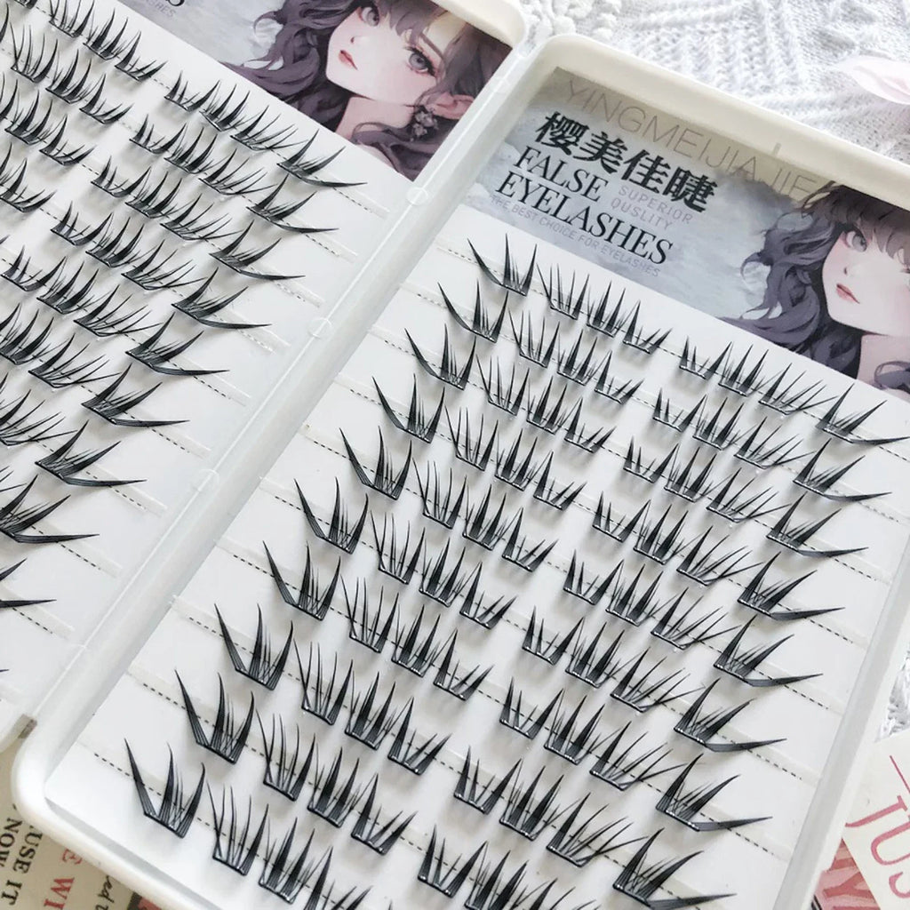 Korean Fluffy Cluster Lashes – Natural DIY Eyelash Extensions