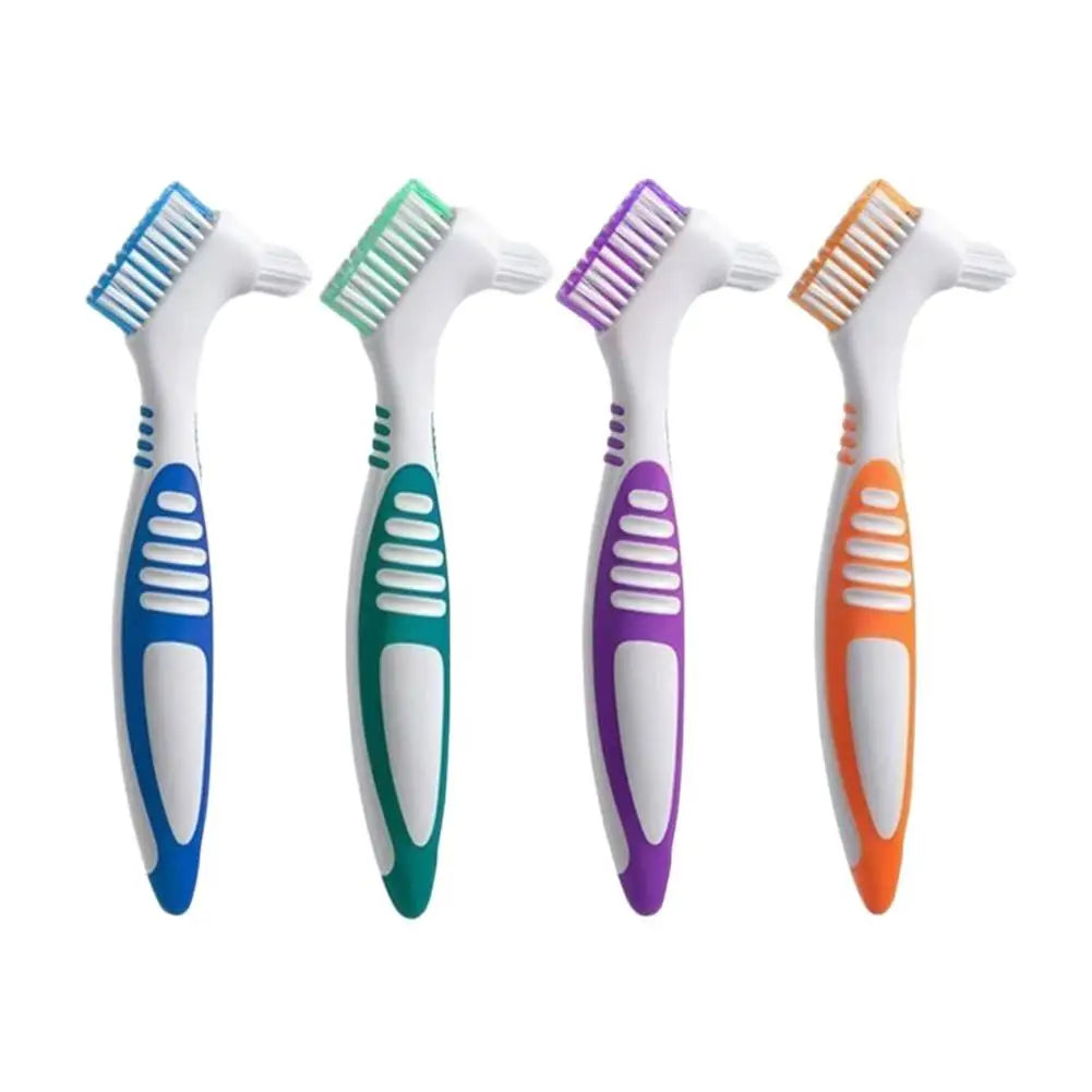 Double-Sided Denture & Retainer Cleaning Brush