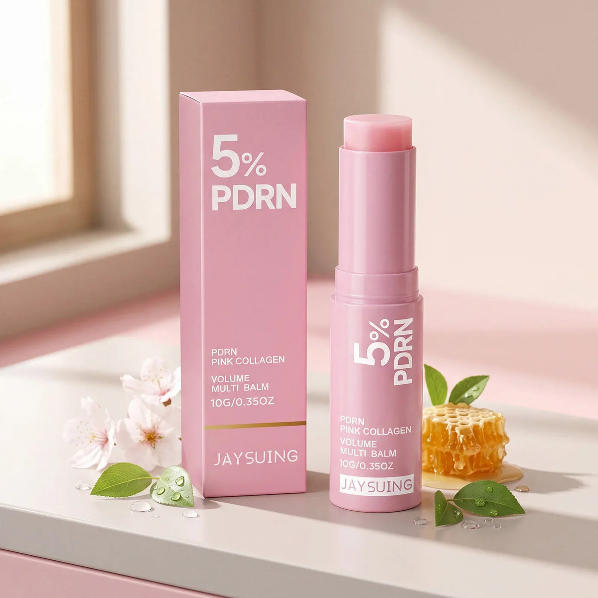 PDRN Pink Collagen Multi Balm Stick – Face, Lips & Neck