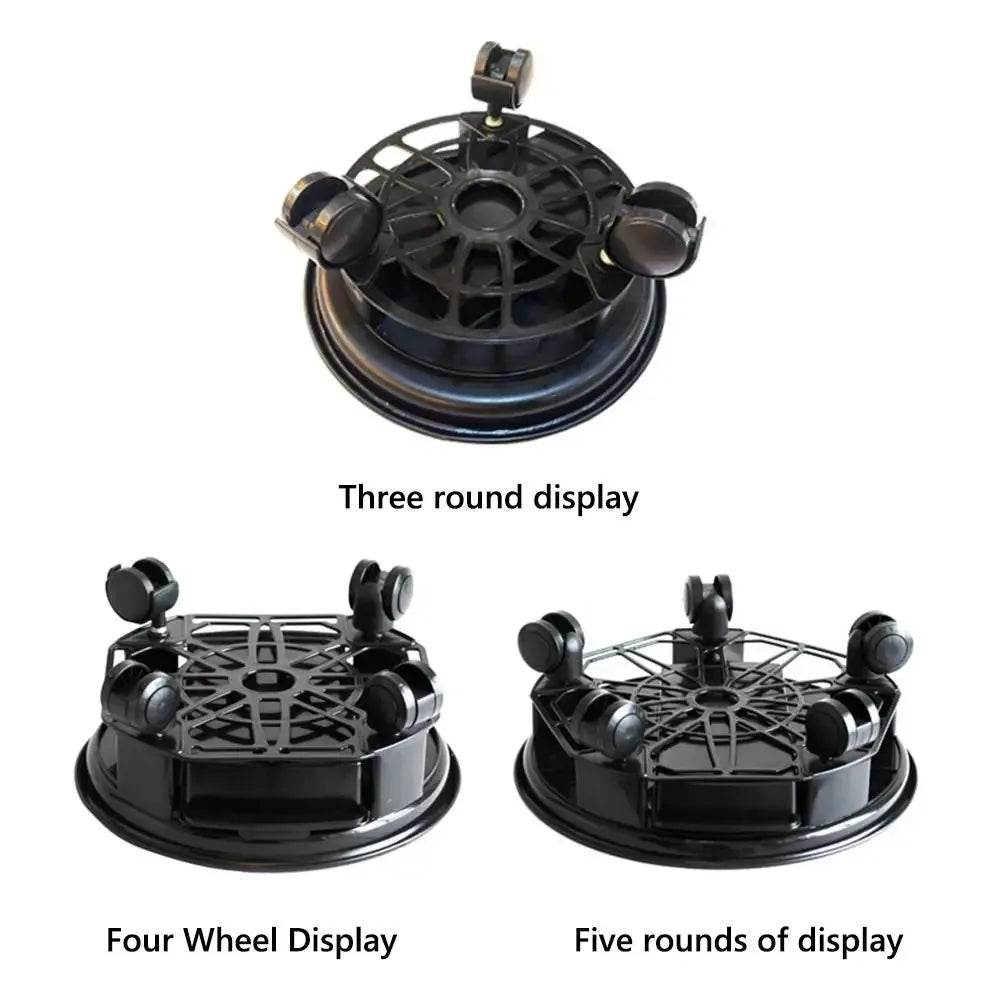 360° Rolling Plant Pot Tray with Wheels & Water Tray