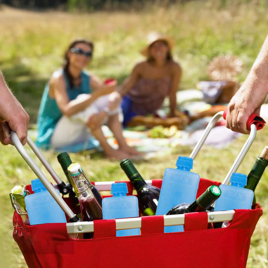 8-Pack Reusable PE Ice Packs | Long-Lasting Cooler Cooling
