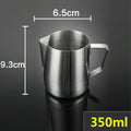 Stainless Steel Milk Frothing Pitcher 100/350/600ml | Latte Art