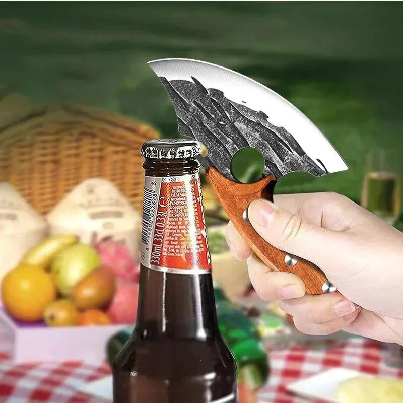 Hand-Forged Boning Knife – Stainless Steel Meat Cutting