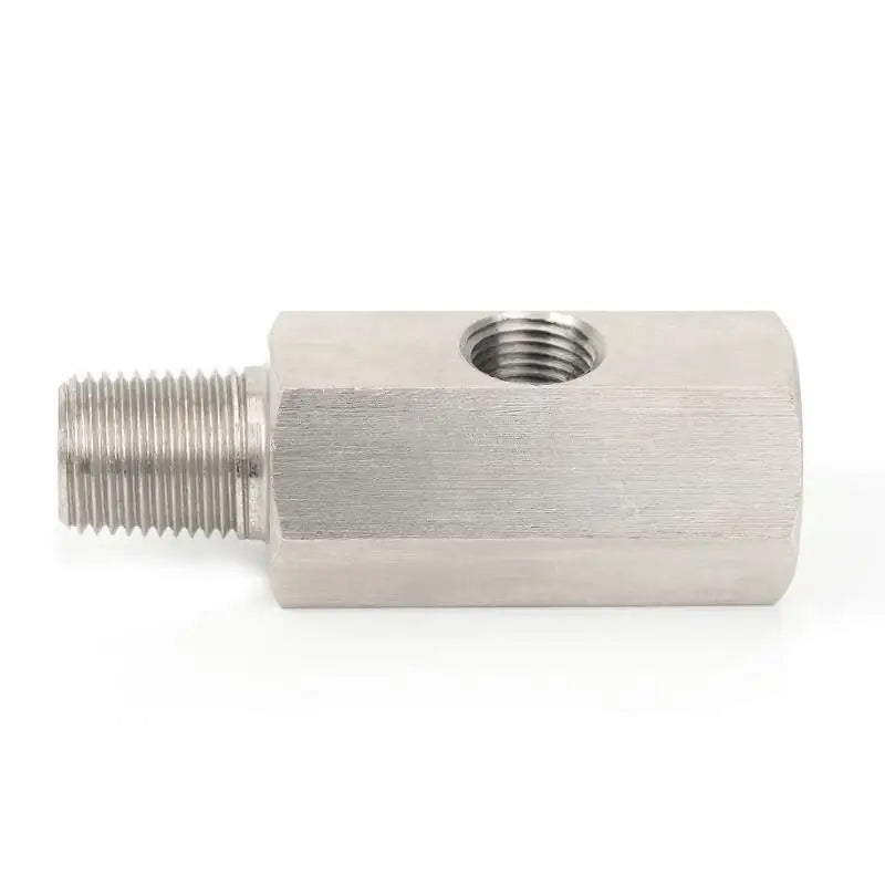 Oil Pressure Sensor Tee Adapter 1/8" NPT to M10/M12/M14