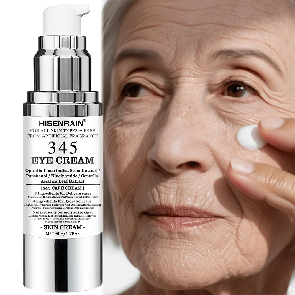HISENRAIN 345 Eye Cream – Hydrating Anti-Aging for All Skin Types