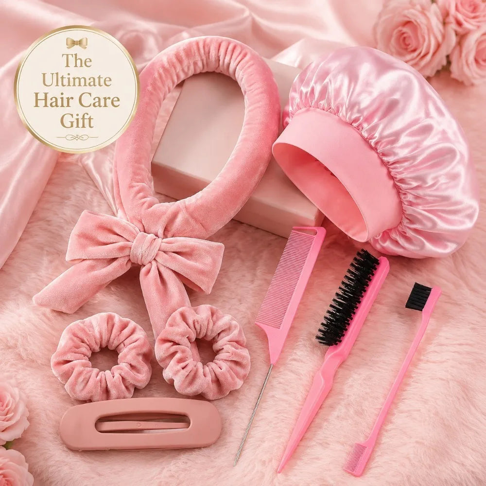 Heatless Hair Curler Set – Overnight Curls, No Heat Damage