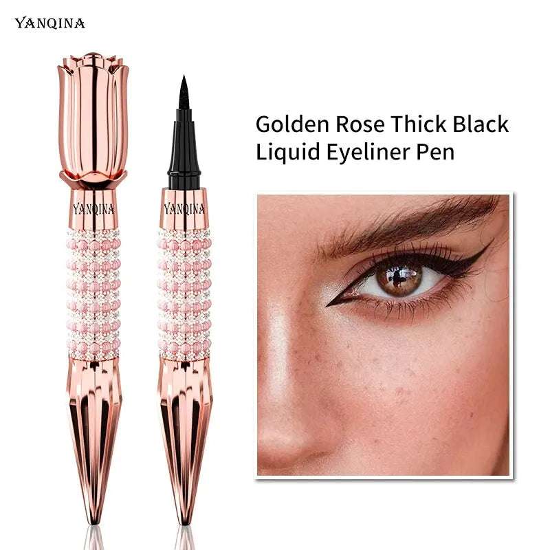 YANQINA Precision Liquid Eyeliner – Waterproof, Long-Lasting Black