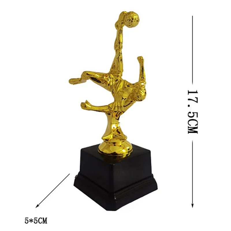 Mini Soccer Trophy for Kids – Plastic Football Award Prize