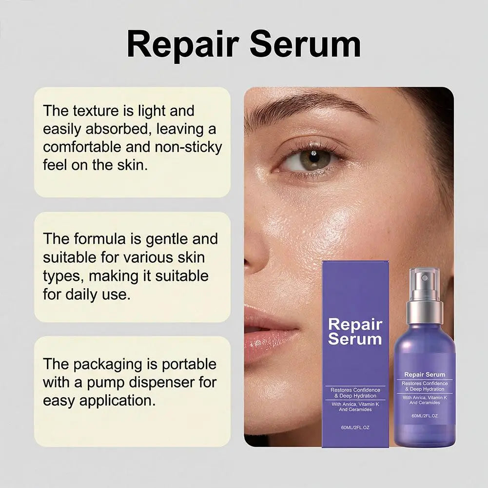 Ceramides Facial Repair Serum Deeply Moisturizing Skin Barrier