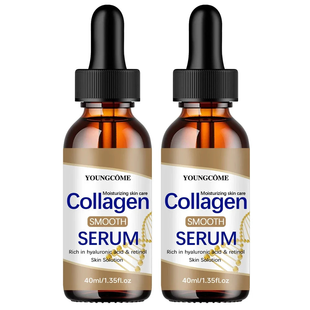 Hyaluronic Acid Retinol Collagen Serum Hydrating Face Care All Skin