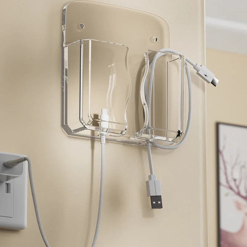Mobile Phone Wall Holder Universal Cellphone Charge Storage Box