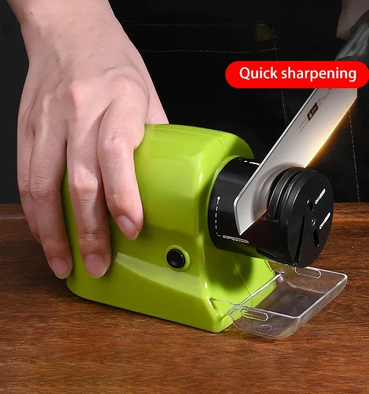 PLYS Electric & Manual Knife Sharpener – Ceramic & Steel