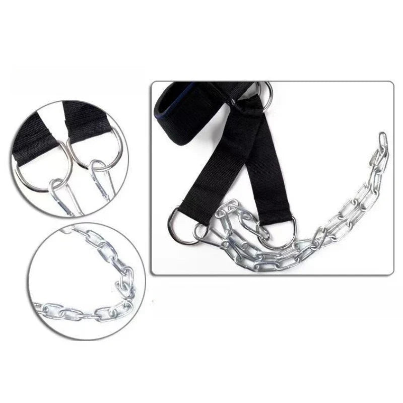 Heavy Duty Weighted Neck Cap – Adjustable Neck Training Harness