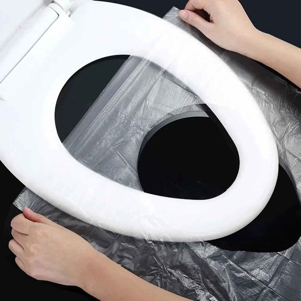 Disposable Waterproof Toilet Seat Covers – Travel & Camping