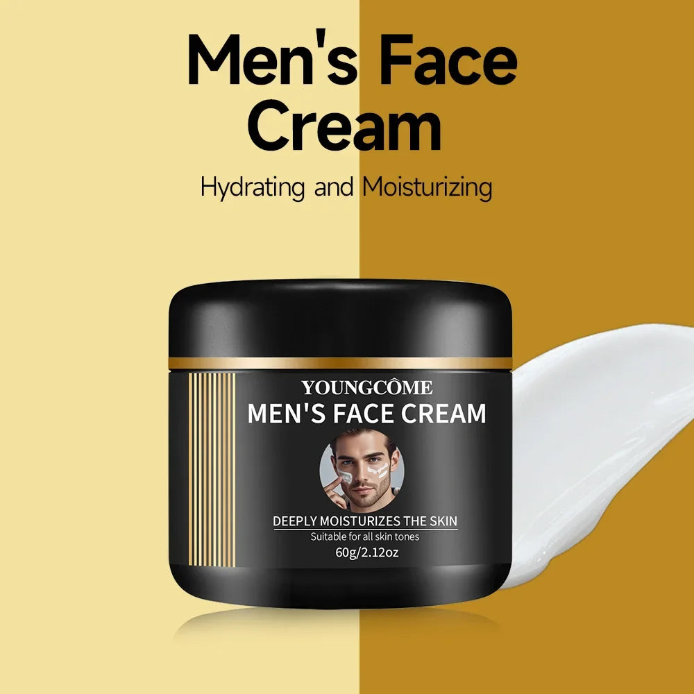 YOUNGCOME Men's Retinol Face & Neck Cream – Firming Moisturizer