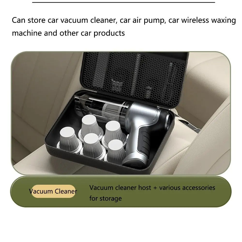 EVA Hard Shell Car Storage Box | Waterproof Zipper Organizer