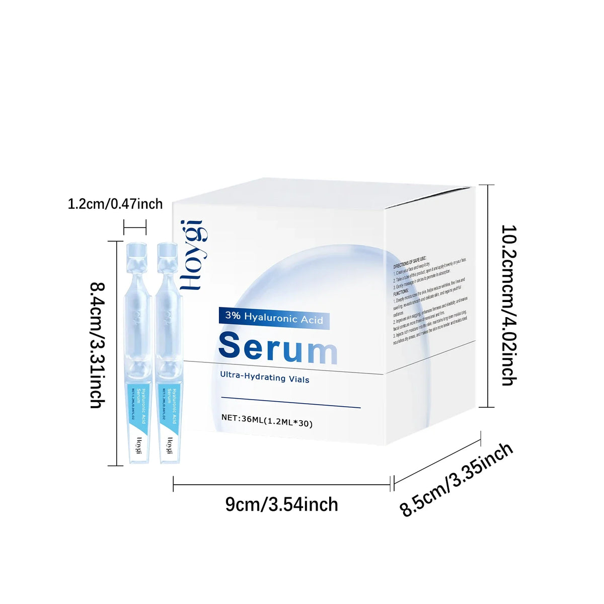 Hoygi Hyaluronic Acid Face Serum – Hydrating & Firming 36ml