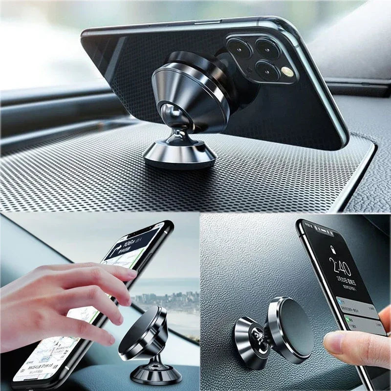 Magnetic Car Phone Holder Mobile Cell Stand Magnet Mount Bracket