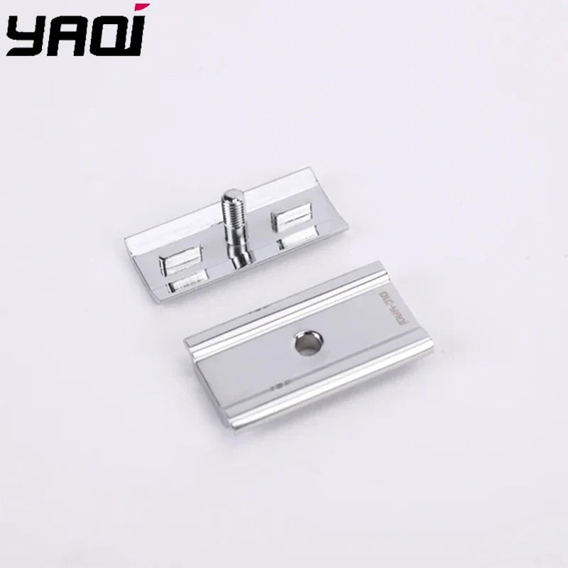 2026 Yaqi Chrome Mercury Men Safety Razor Head Flash Blade Gap Weight