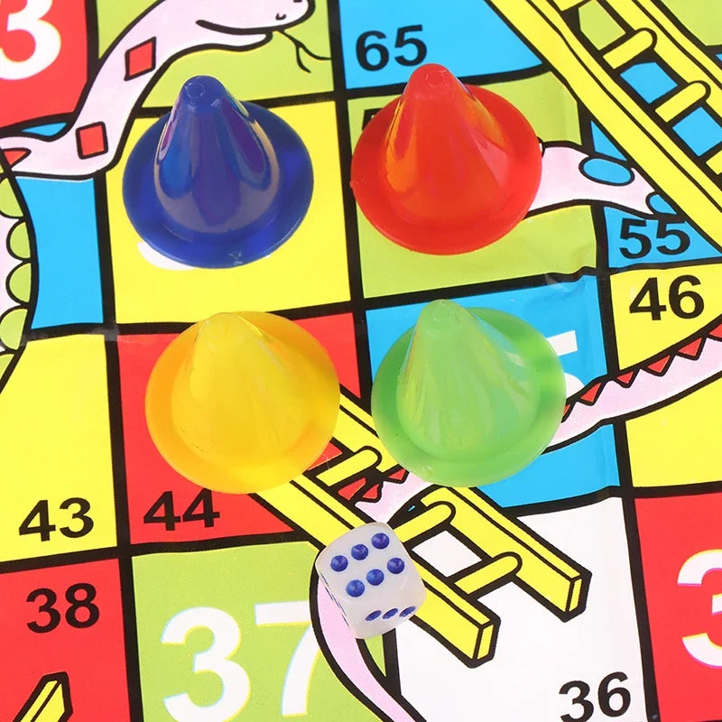 Snakes & Ladders Board Game – Family Fun for Kids Ages 5+