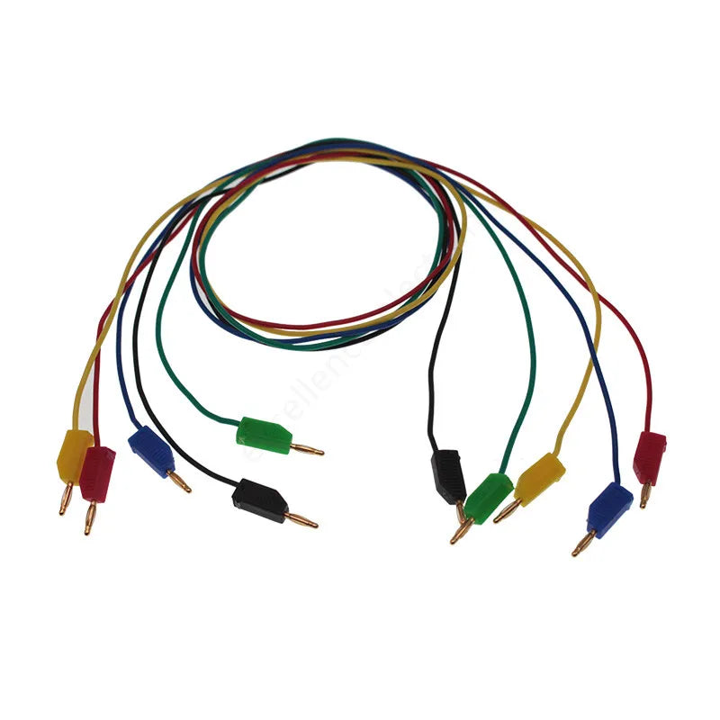 2mm Double Banana Plug Silicone Test Cable 24AWG Gold-Plated