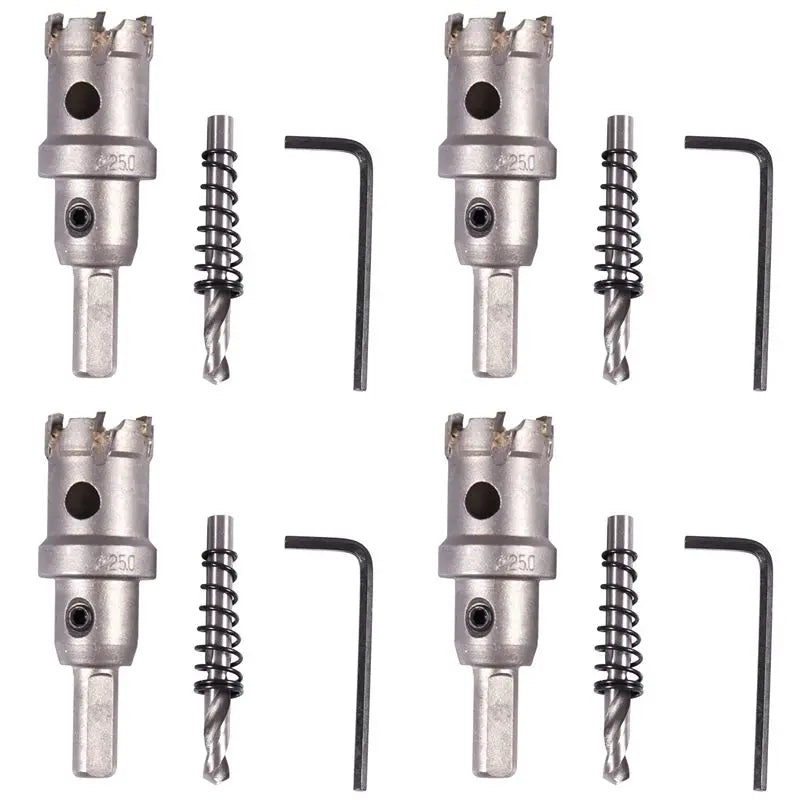 A36T-4X Carbide Tip Metal Cutter Stainless Steel HSS Drill Bit Hole