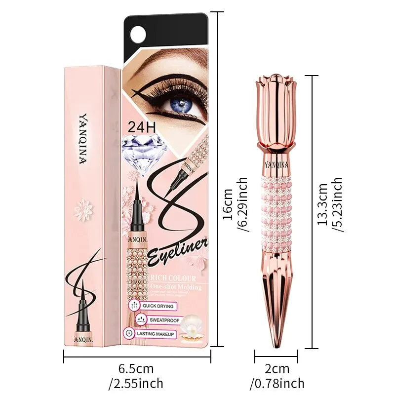 YANQINA Precision Liquid Eyeliner – Waterproof, Long-Lasting Black